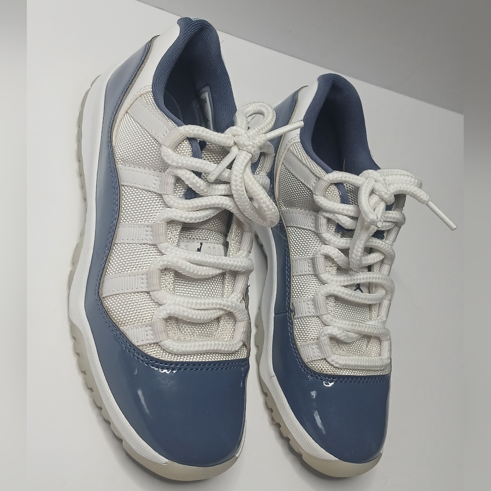 Air Jordan 11 Retro Low PreSchool Diffused Blue Shoe‎ FV5116-104 PS Size 3Y - Picture 3 of 9